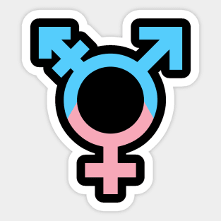 Trans Symbol Sticker